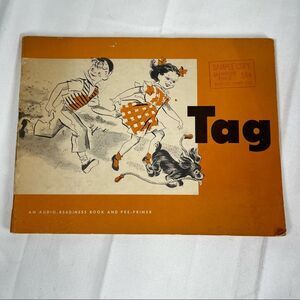 Vtg Tag Phonetic Reader SAMPLE COPY 1952